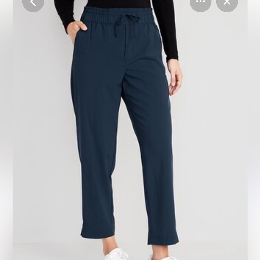 Old Navy stretchtech quick dry pants navy color